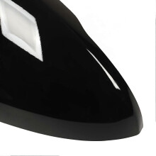 1Pair Car Rearview Mirror Cap Covers Glossy Black Side Door Wing Mirror Cap Covers Replacement for Accord 2008‑2012