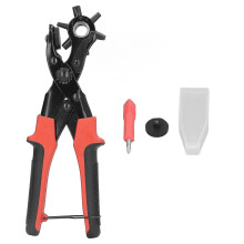 Multifunctional Professional Belt Hole Puncher for Leather, Hole Punch Pliers for Watch, Bag, Strap, Fabric Eyelet