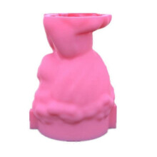Silicone Mold 3D Cute Girl Flower Pot Mould DIY Handmade Crafts Plaster Candle Crystal Epoxy Resin