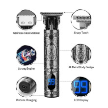 Bestauty Resuxi Electric Clippers LCD Digital Display Home Hair Trimmer Oil Head Hair Razor USB Rechargeable Household DIY Hair Cutting Machine