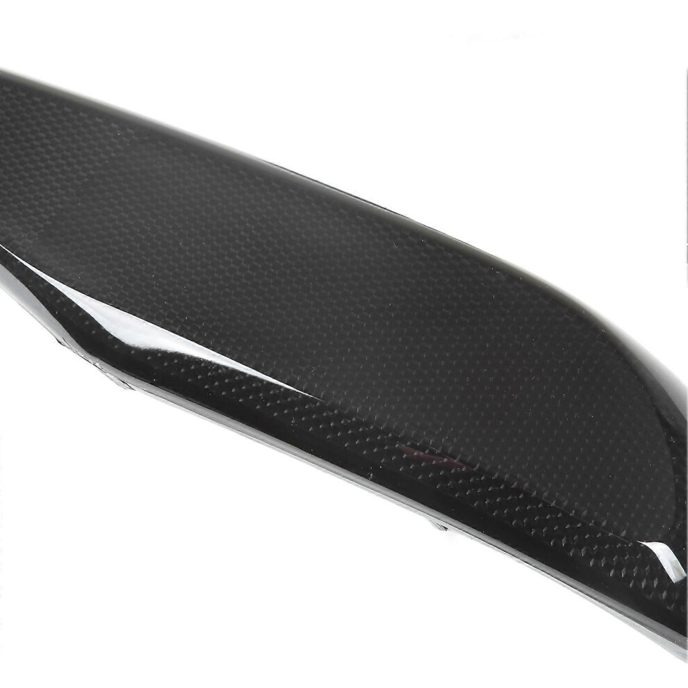 Rear View Mirror Cover Cap Glossy Surface Mirror Decoration Protector Cap Replacement For Silverado 1500 2014Â19 Carbon Fiber Style 9319739820683