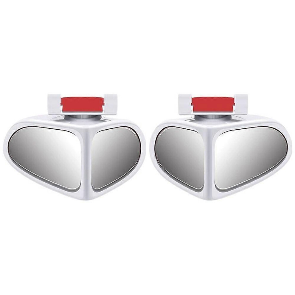 Car Rearview Mirror Blind Spot Mirror Front And Rear Wheels 360 Adjustable Wideangle Blind Spot Reflective Reversing 9319739822076