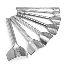 7Pcs Arc-Shaped Leathercraft Punch 1/4 Round Leather Edge Cutter Punch for Crafting Strap Belt, Wal