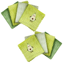 Torchon amusant en microfibre absorbante sur le thème de