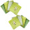 Torchon amusant en microfibre absorbante sur le thème de 1