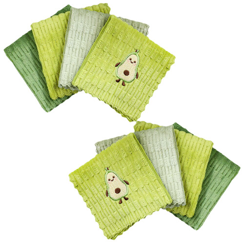 Torchon amusant en microfibre absorbante sur le thème de