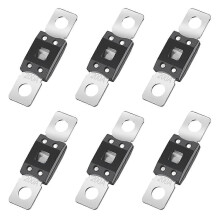 6pcs Fuse 200Amp, High Current 200A 58V Bolt-on Fuse compatible Automotive, Truck, Industrial Equipment, Ma