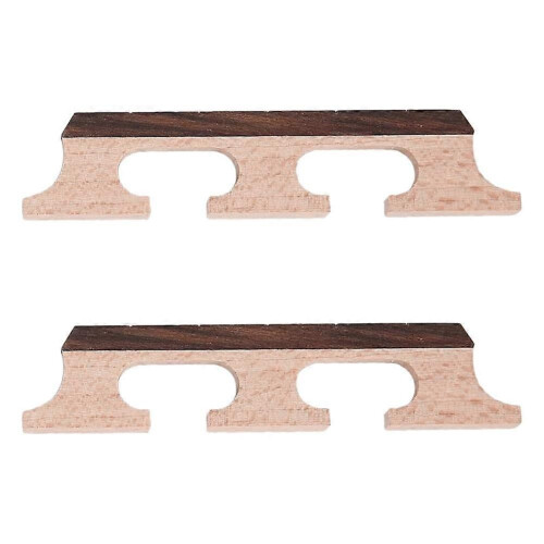 2Pcs Banjo Bridge 5-String Maple Banjo Bridge Wooden Accessories 1
