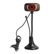 640 x 480 pixel USB webcam with external microphone