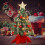 Pre-Lit Tabletop Christmas Tree Snow Flocked 7 Inch 2