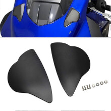 Piastre di copertura per specchietti retrovisori in alluminio, compatibili con Yamaha YZF R6 R7 YZF-R6
