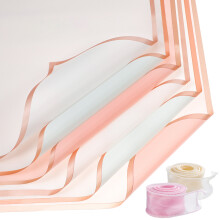 60 Sheets Flower Wrapping Paper For Bouquets And Floral Packaging