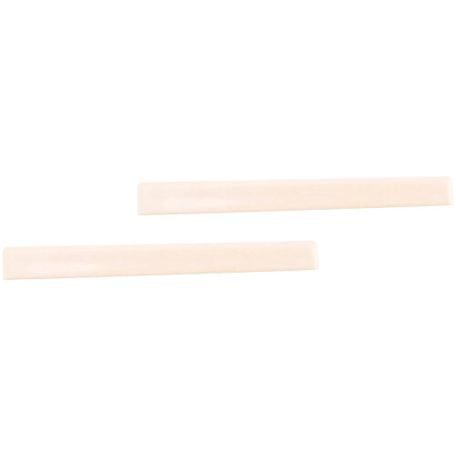 4 Pcs Spare Part Beige Plastic Bridge Saddle Nut for Classical Guitar 2