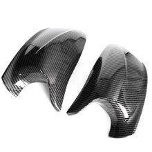 Car Rearview Mirror Cover Cap for BMW X3 F25 X1 E84 Pre-LCI 2010 2011 2012 2013 Auto Parts Carbon Fiber
