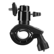 Soporte para espejo retrovisor compatible con grabadora de vídeo para salpicadero (DJ Cam) color negro.