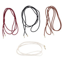 4 PièCes Femmes en Cuir PU Tricoté Taille Ceinture Corde ChaîNe Ensemble pour Femmes Ceinture Mince Ceintures à Nouer pour Femmes Filles Robes
