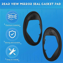 Car Door Side Mirror Gasket Rubber Pad Sealing Ring for MINI Cooper R50 R52 R53 Car Accessories Right