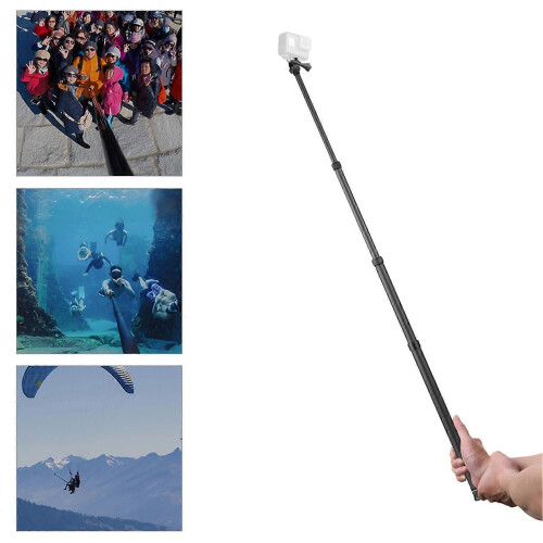 Ραβδί Selfie από ανθρακονήματα 3 μέτρων, βίδα 6,35 χιλιοστών ( 2