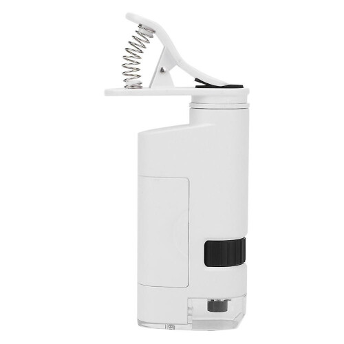 80-120X LED Mobile Phone Microscope, Mini Smartphone Lens Magnifier, Adjustable Zoom 1