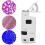 80-120X LED Mobile Phone Microscope, Mini Smartphone Lens Magnifier, Adjustable Zoom 4