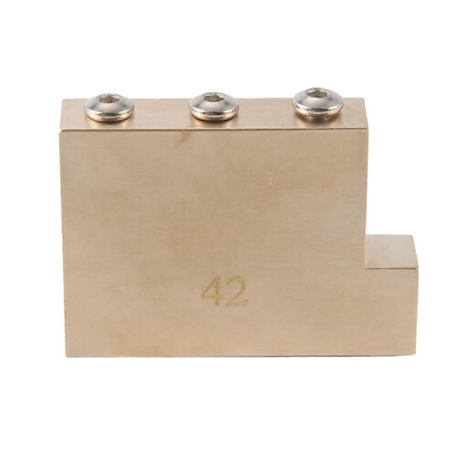 Solid L Shape Tremolo Brass Block for 42mm 1