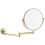 Wall Mounted Makeup Mirror DualSided Magnification 360 Rotating Brass Extendable Vanity Mirror 1