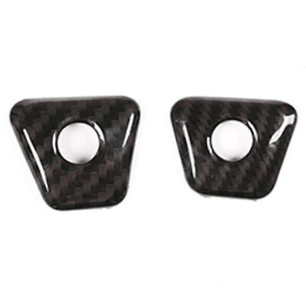 For Toyota Gr Supra A90 2018-2021 Car Inner Door Lock Pin Cap Door Lock Pull Cover Trim Sticker Accessories,Carbon Fiber 9152359410434