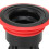 Deodorant Floor Drain, Anti-blocking Filter for Bathroom and Kitchen (Black and Red) 4