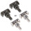 2Pcs Professional Car Battery Terminals Adapter Durable Wire T-Bolt 19116852 1