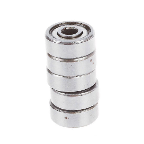 4 x 13 x 5mm θωρακισμένα μικρά ρουλεμάν τροχών 624Z 5 τεμάχια - Μ 1