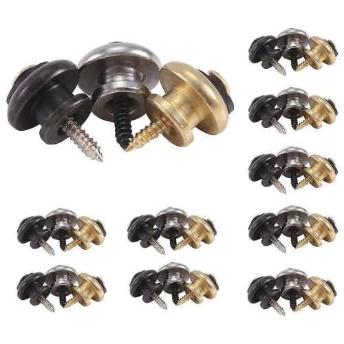 Guitar Strap Buttons Straplocks Tail Nail End Pins 1