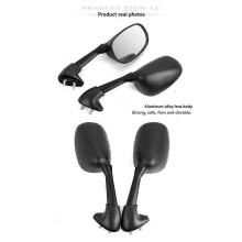Espejo retrovisor para motocicleta compatible con Yamaha YZF R6 R6 FZ400 / 600 1998-2007. Accesorios