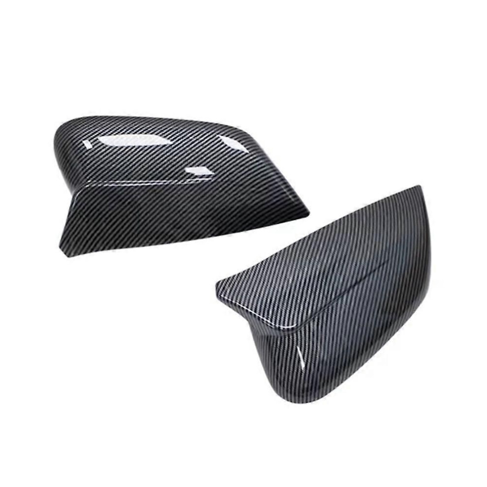 Car Side Wing Mirror Cover Rear View Mirror Shell Caps Case For Kia Ev6 2022 2023 Car Exterior Accessories Carbon Fiber 9319739818468
