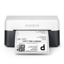 MUNBYN Bluetooth Shipping Label Printer, 4x6 Thermal Label Printer for Small Business, Compatible with iPhone, Android, Windows, macOS, Etsy, Shopify,
