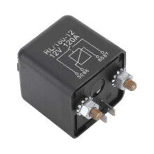 High Current 12VDC 4 Pin Starter Relay RL180 120A for Vehicles, High/Low Switch Compatible