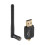 100M USB Bluetooth 5.3 Adapter Transmitter Receiver with External Antenna for PC Laptop 3
