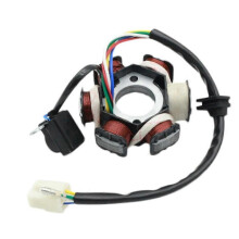 Motorcycle Magneto Stator Coil 6 Coil 5 Wire Stator compatible for 50cc 70cc 90cc 110cc 125cc ATV Quad Go Kart