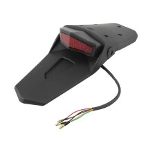Fanale posteriore da motocross 12V LED compatibile con luce freno Accessori universali per moto