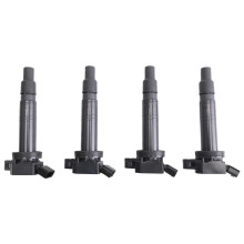 4 Pcs Car Ignition Coils compatible for Toyota compatible fortuner Innova Hilux Hiace 2004-2016 90919-T2001 90919T2001