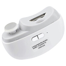 Electric Nail Clipper Grinding and Polishing with Light Automatic Nail Trimmer Rechargeable Nail Cutter Manicure