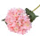 Xubond artificial hydrangea bouquet 3 pcs white blue 6