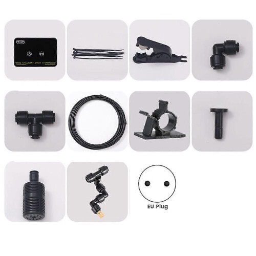 Intelligent Spray System Spray Rainforest Crawler Electronic Timer Automatic Spray Rainforest Kit Control Sprinkler (EU) 1