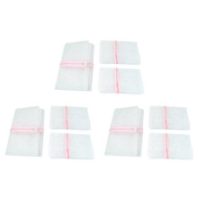 9 X Zipped Laundry Washing Mesh Bags Net Socks Underwear Wash 3 Large 6 Medium