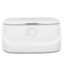 Baby Wipe Warmer with Adjustable Temperature, Large Capacity Wet Wipes Heater Dispenser & Night Light