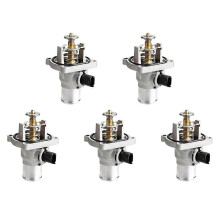 5PCS Car Engine Coolant Thermostat Assembly Housing for Aveo 09-16 96984104 55578419 25193683