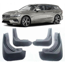 Gegoten spatlappenset voor Volvo V60 MK II Estate 2019-2024 - Matzwarte afwerking