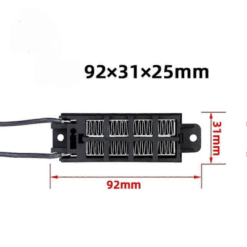 12V 100W PTC στοιχείου θερμαντήρα αέρα σταθερής θερμοστάτη θερμ 2