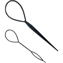 Haarflechtwerkzeug, Haarnadel für Pferdeschwanz, Haarflechtwerkzeug, Werkzeug für Pferdeschwanzfrisuren, DIY-Haarstyling