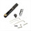 Single Set Saddle Headless Electric Guitar Bridge Tailpiece 3