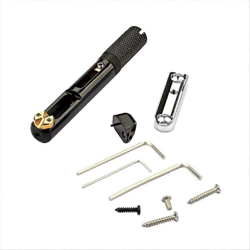 Single Set Saddle Headless Electric Guitar Bridge Tailpiece 2